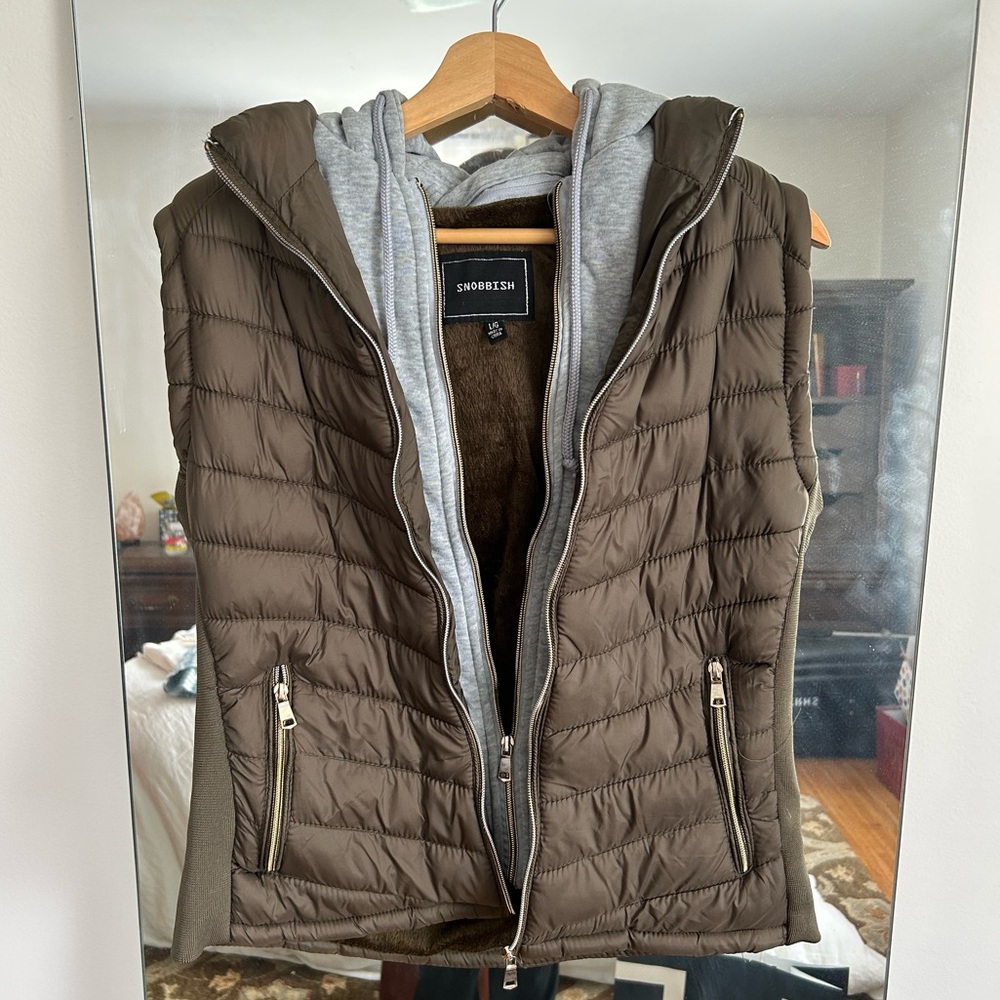 Lined Puffer Vest Outerwear
